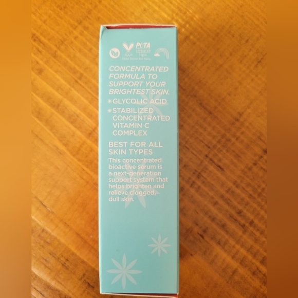 NEW Pacifica Super Lit Glow Baby Booster Serum Vitamin C 15 Ml .5 Oz Mini Travel - Picture 2 of 2